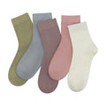 Viscose Bamboo Crew Socks 5 Pairs I716