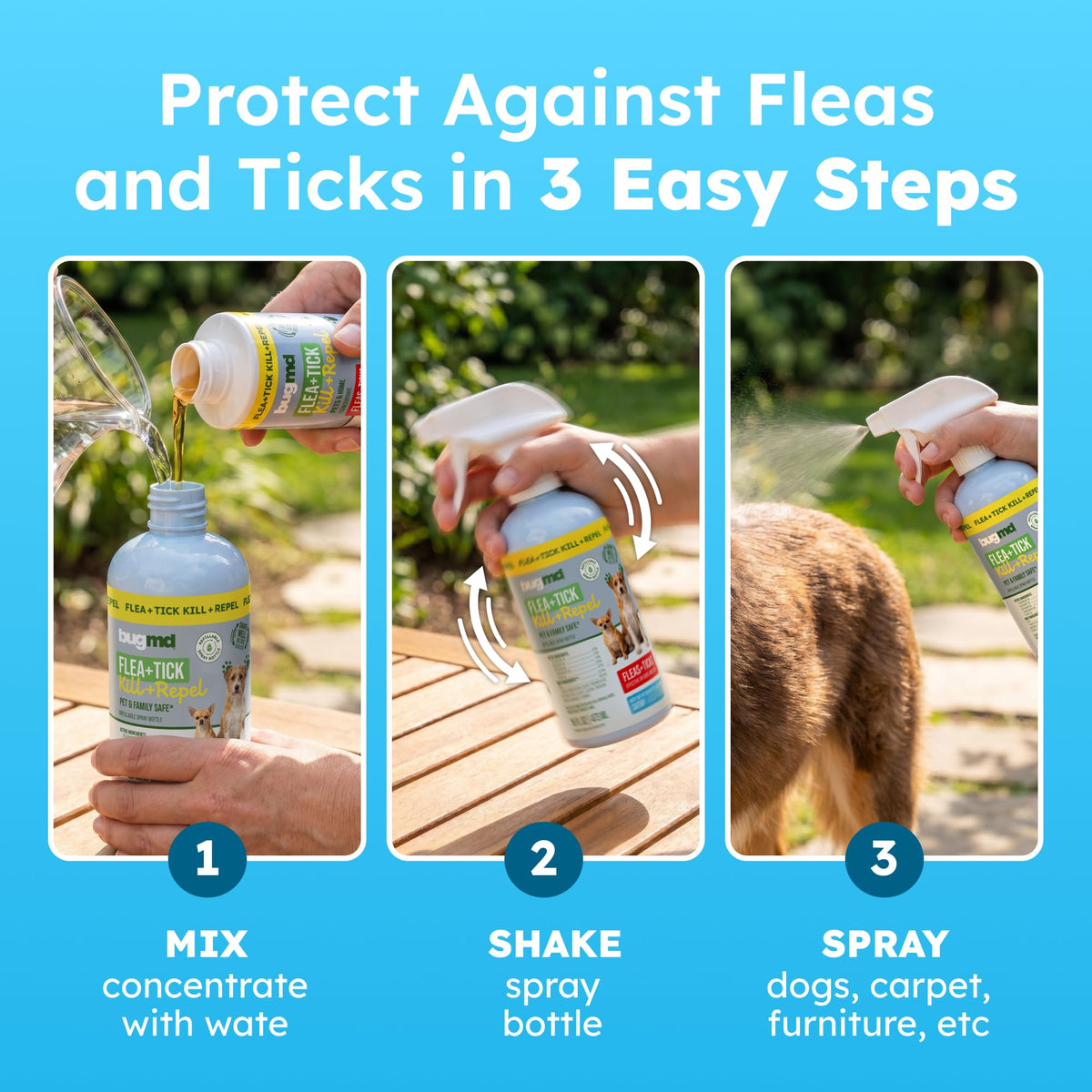 Flea and Tick Spray for Dogs T9941