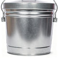 6 Gallon Galvanized Steel Storage Can with Locking Lid R3127
