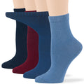 Viscose Bamboo Diabetic Socks 4 Pack J196
