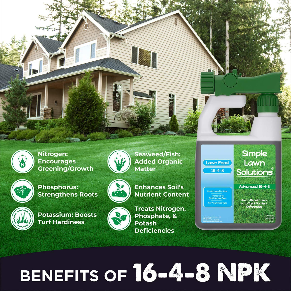 16-4-8 Liquid Fertilizer 32 Ounce N80703